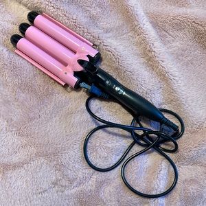 Wave hair curling iron